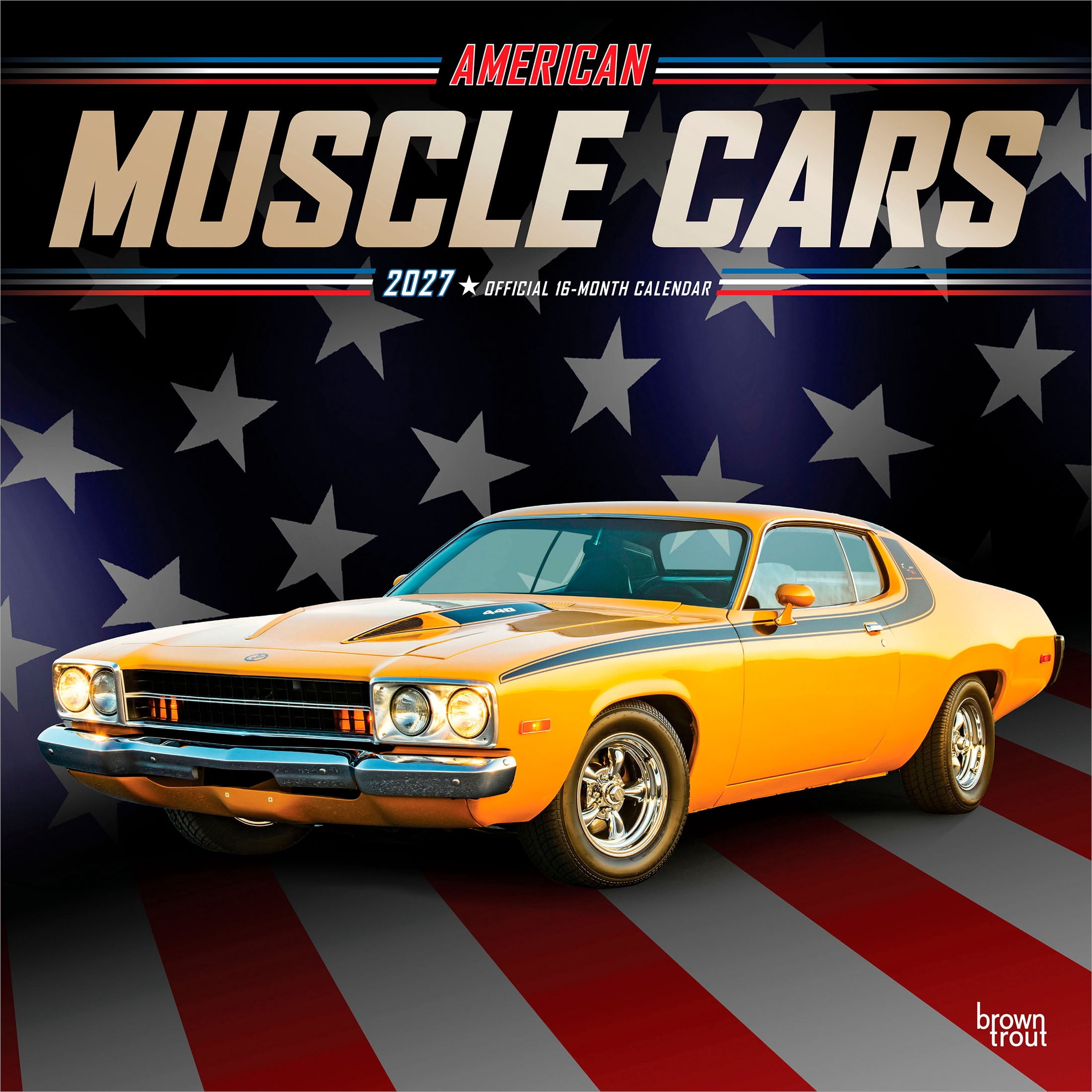 Snacking 2027 American Muscle Cars OFFICIAL 2027 12x24
