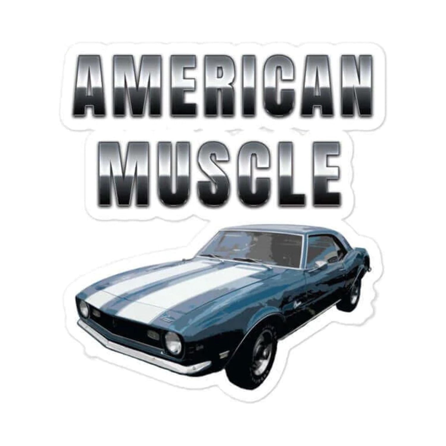 American Muscle - Chevy Camaro Z28 - Bubble-free stickers - Walmart.com