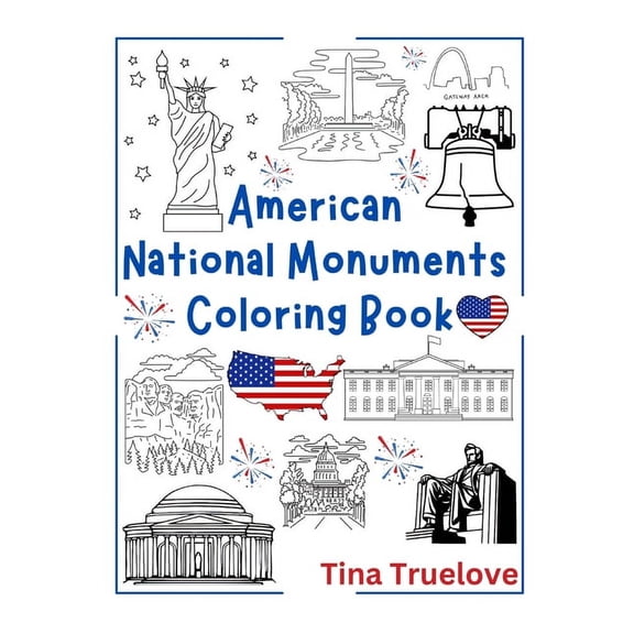 American National Monuments Coloring Book, (Paperback)