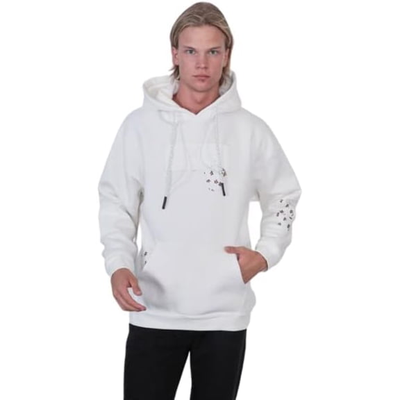 American Neighbor's Unisex Cotton-Blend Fleece Hooded Sweatshirt