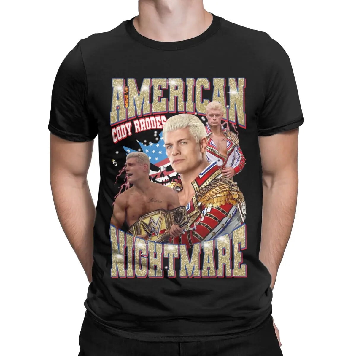 American Nightmare Cody Rhodes T Shirts Merchandise Men Women Cotton ...