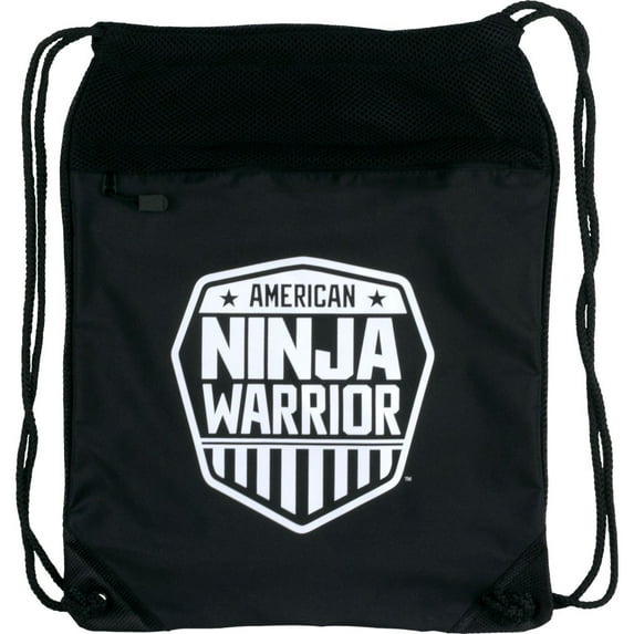 American Ninja Warrior Cinch Bag Backpack Gym Bag Tote, Kids Outdoor Play, Outdoor Sports