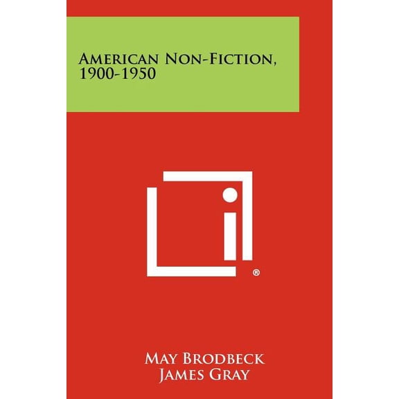American Non-Fiction, 1900-1950 (Paperback)