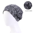 thumbnail image 1 of American Notions Women's Black Adjustable Satin Silk Lined Slouchy, Sleep Cap, Chemo Hat, Yoga Beanie, Baggi, Headcover for Teens, Adults, 1 of 4