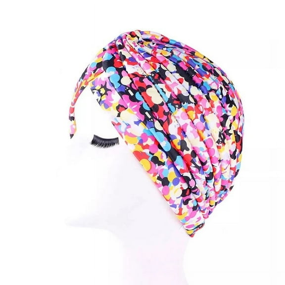 American Notions  Women’s Turban, Multi-Color, Yoga Beanie,  Female Chemo Hat, Running Cap, for Teens, Adults