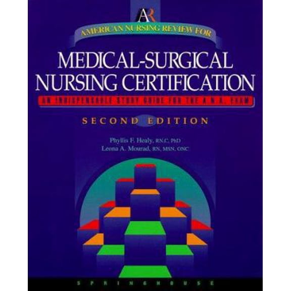 Pre-Owned American Nursing Review for Medical-Surgical Nursing Certification (Paperback) 0874349192 9780874349191