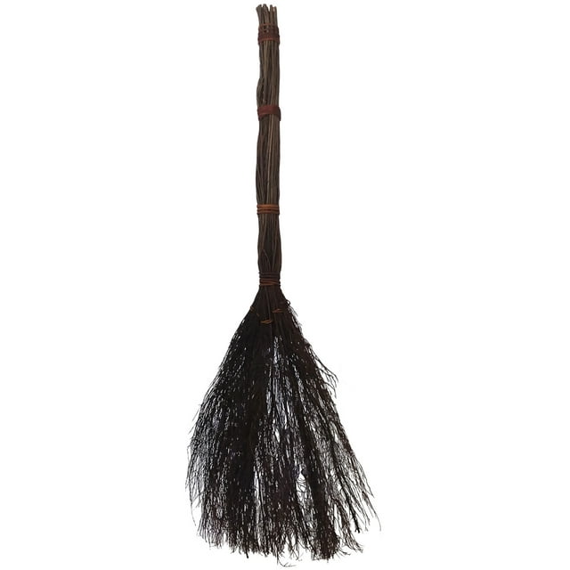 American Oak 34" Tall Cinnamon Scented Natural Broom Home Decor Prop