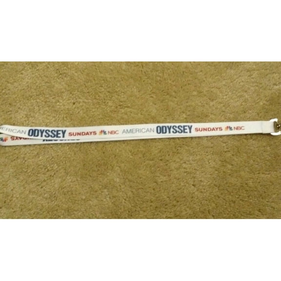 American Odyssey 2015 Wondercon cloth lanyard