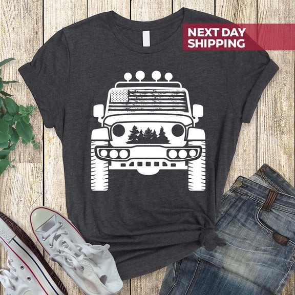 American Offroad Shirt, USA Flag Offroad Shirt, 4WD Offroad Shirt, Offroad Forest Shirt, 4X4 Shirt, Off Road Lover Shirt, US Off Road Shirt All Size S-5Xl