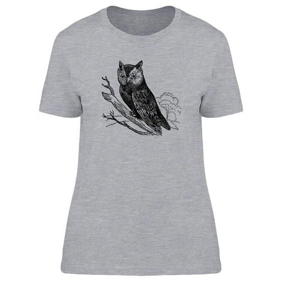 American Owl T-Shirt Women -Image by Shutterstock, Female XX-Large