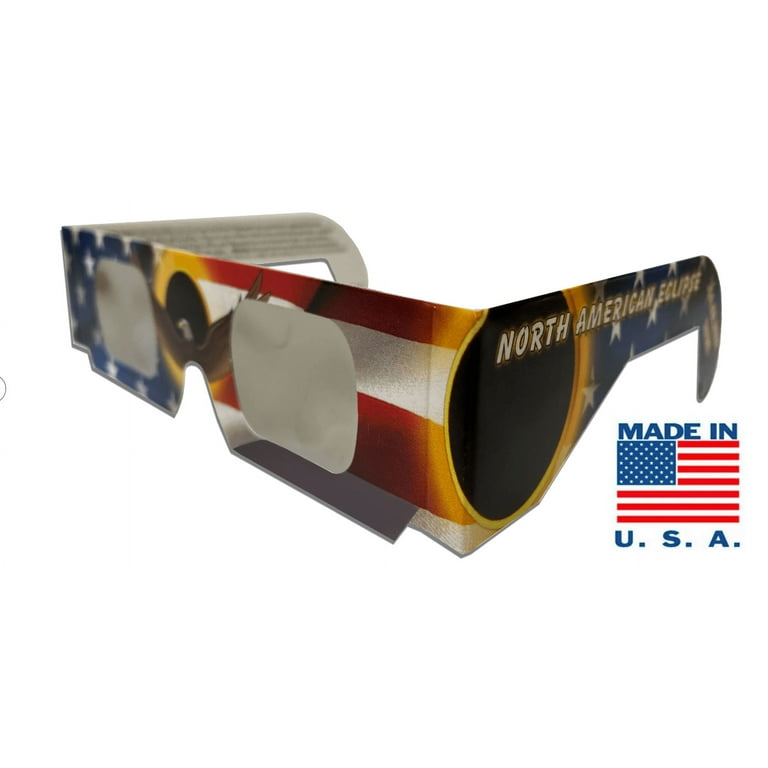 American Paper Optics UV Protective Eclipse Glasses, 50/Pkg 