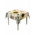 thumbnail image 1 of American Pastoral Style Table Cloth 60x60 Inch Square, Sunflower Flower Farm Waterproof Tablecloth Washable Table Cover for Party Picnic Dinner Decor, 1 of 9