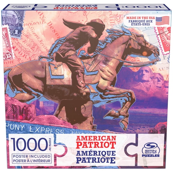 American Patriot 1000-Piece Transcontinental Puzzle Walmart Exclusive