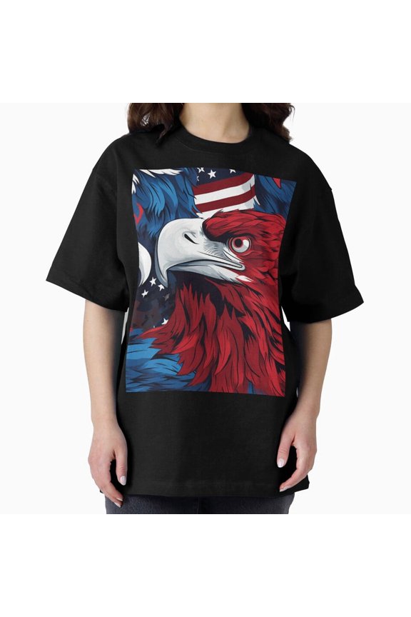 American Patriot Independence Vigilance Perseverance Quote T-Shirt, for Men & Women, up to Size 5XL