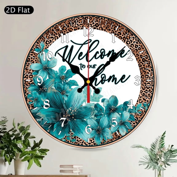 American Patriotic Flag Eagle Statue of Liberty Capitol 250th Anniversary Round Wall Clock