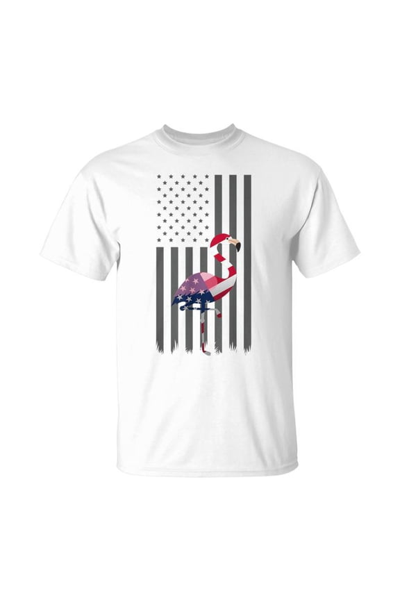 American Patriotic Or 4Th Of July Or Flamingo 4Th Of July Unisex Jersey Crewneck Tshirt