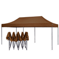 thumbnail image 1 of American Phoenix 10x20 ft Brown Pop up Canopy Tents Backyard Instant Sun Shelter, 1 of 5