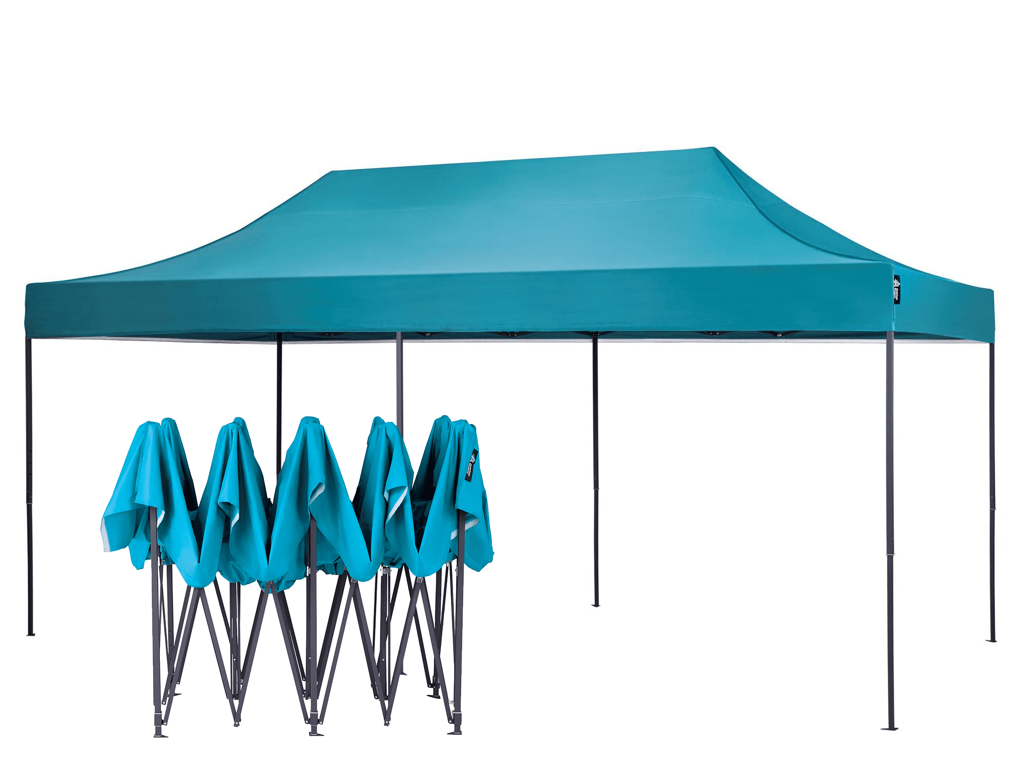 American Phoenix Heavy Duty 10x20 ft Portable Waterproof Outdoor Commercial Canopy Car Sun Shelter in Purple Walmart