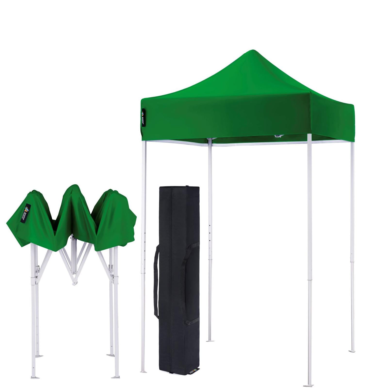 American Phoenix 5x5 ft Green Pop up Canopy Tents Portable Commercial