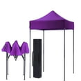 thumbnail image 1 of American Phoenix 5x5 ft Purple Pop up Canopy Tents Portable Commercial Fair Shelter, 1 of 5