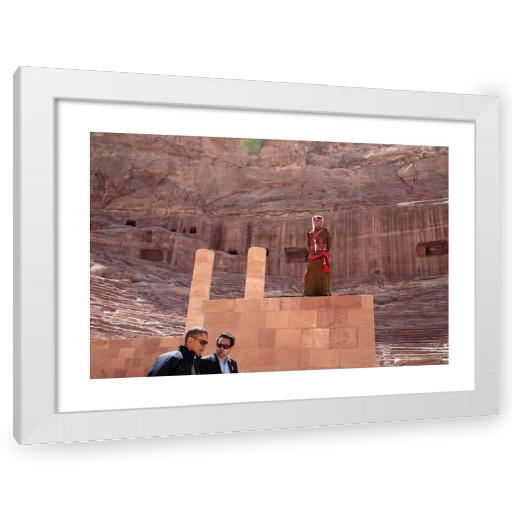 American Photo Archive 14x9 White Modern Wood Framed Wall Art Titled