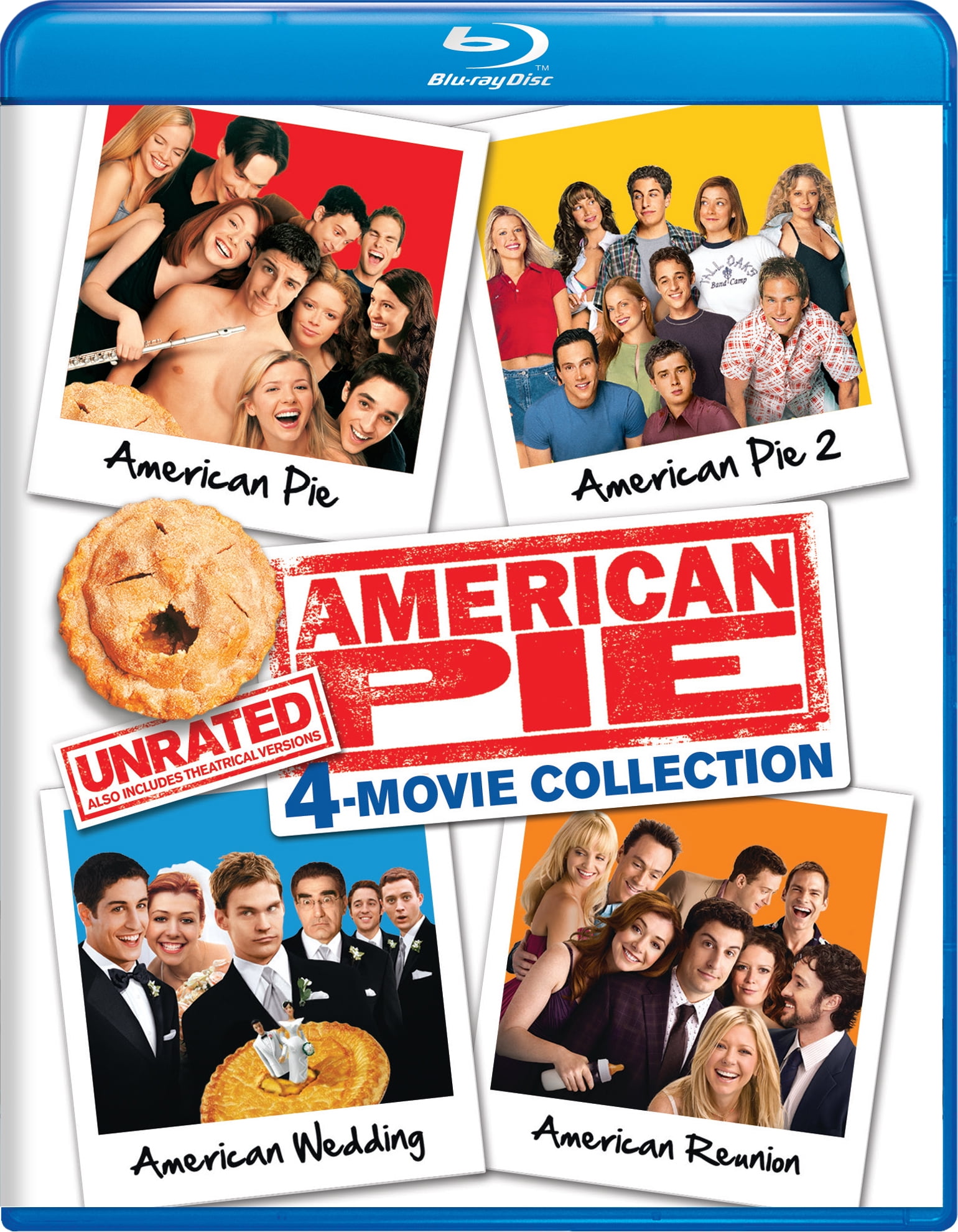 American Pie 4 Movie Collection Unrated Unrated Blu ray