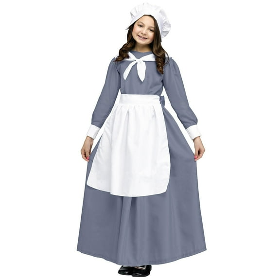 Funworld Pilgrim Girl Child Costume | Large Female