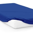 thumbnail image 1 of American Pillowcase College Dorm Twin XL Bed Fitted Mattress Sheet Ultra Soft Hypoallergenic Wrinkle-Free, Stain, and Fade Resistant - Blue PMS 287, 1 of 3
