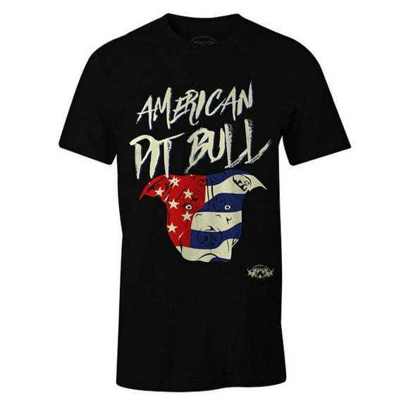 American Pit Bull Mens' Shirt, Pitbull Gift, Pitbull Accessories, Pit Bull T-shirt (Small)