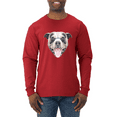 thumbnail image 1 of American Pit Bull Terrier Dog Animal Lover Mens Long Sleeve Shirt, 1 of 1