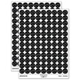 thumbnail image 1 of American Pit Bull Terrier Dog Head 200+ Round Stickers - Black - Gloss Finish - 0.50" Size, 1 of 3