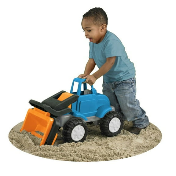 American Plastic Toys Gigantic Loader Truck Heavy Duty Construction Vehicle