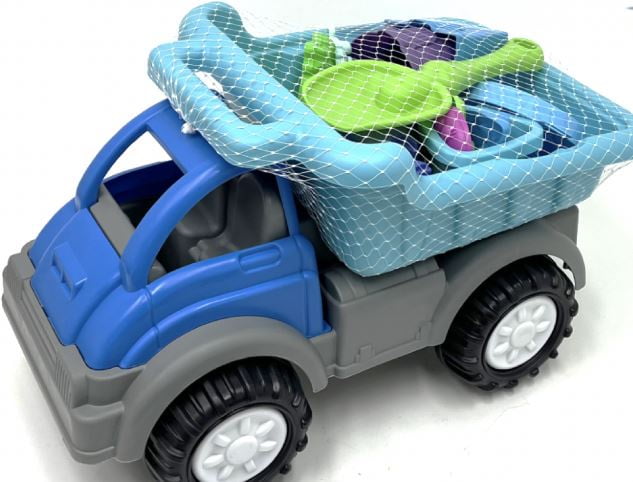 American Plastic Toys Large Dump Truck Sand Toys Set