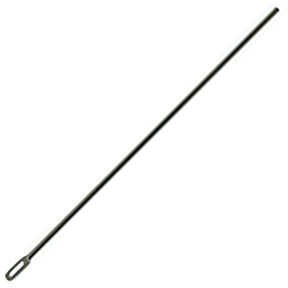 American Plating Company Cleaning Rod Flute Easy Clean Instrument Cleaning Rods, Metal/Black