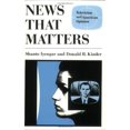 thumbnail image 1 of Pre-Owned News That Matters: Television and American Opinion (Paperback) 0226388573 9780226388571, 1 of 1