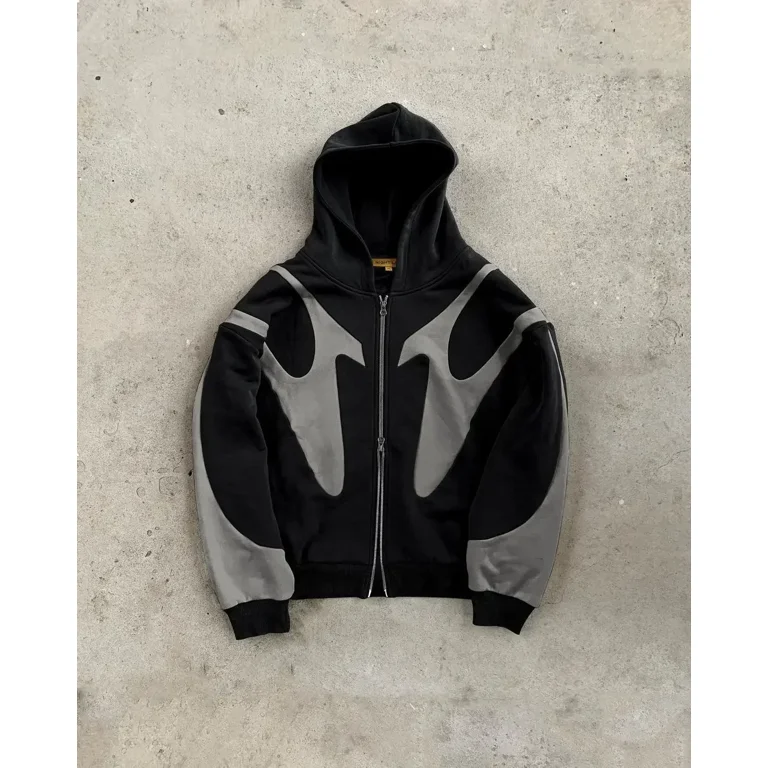 Fashion Color Stitching Hooded Hoodies Fashion Color Stitching Hooded Hoodies