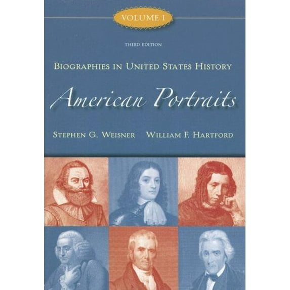 Pre-Owned American Portraits: Biographies in United States History Volume 1