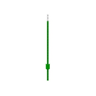 American Posts 5.5 ft. H Powder Coated Green Steel Studded T-Post American Posts 5.5 ft. H Powder Coated Green Steel Studded T-Post