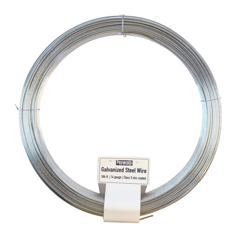 American Posts 584 ft. L Galvanized Steel 14 Ga. Wire American Posts 584 ft. L Galvanized Steel 14 Ga. Wire