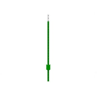 American Posts 5.5 ft. H Powder Coated Green Steel Studded T-Post American Posts 5.5 ft. H Powder Coated Green Steel Studded T-Post