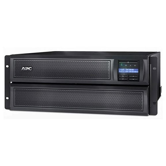 American Power Conversion (APC) Smart-UPS X 100-127V 2000VA Extended Run Rack/Tower Convertible 4U Short Depth LCD UPS, Black