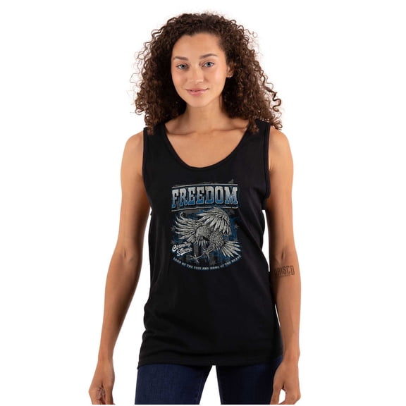 American Pride Brave Freedom Eagle Tank Top T Shirts Men Women Brisco Brands S