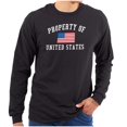 thumbnail image 1 of American Pride Patriotic July 4th Plus Size Long Sleeve Graphic Tee Shirt Brisco Brands 2X, 1 of 6