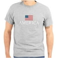 thumbnail image 1 of American Pride Patriotic July 4th Plus Size Crewneck Graphic Tee Shirt Brisco Brands 2X, 1 of 6