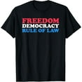 thumbnail image 1 of American Pride US Constitution Freedom Democracy Rule of Law T-ShirtMen's and women's pure cotton short-sleeved shirts, 1 of 6