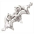 thumbnail image 1 of American Pro Decor 5APD10179 11.37 x 11.37 in. Leaf Panel Moulding Corner, 1 of 1