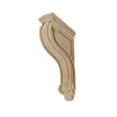 thumbnail image 1 of American Pro Decor 5APD10499 Small Plain Wood Corbel, 1 of 6