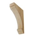 thumbnail image 1 of American Pro Decor 5APD10572 Medium Plain Bracket Wood Corbel, 1 of 6