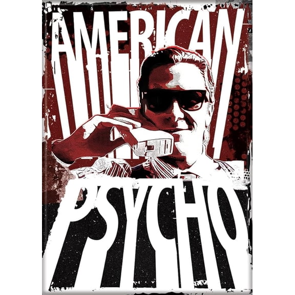 American Psycho Cell Phone Patrick Bateman 2.5 X 3.5 Inch Magnet