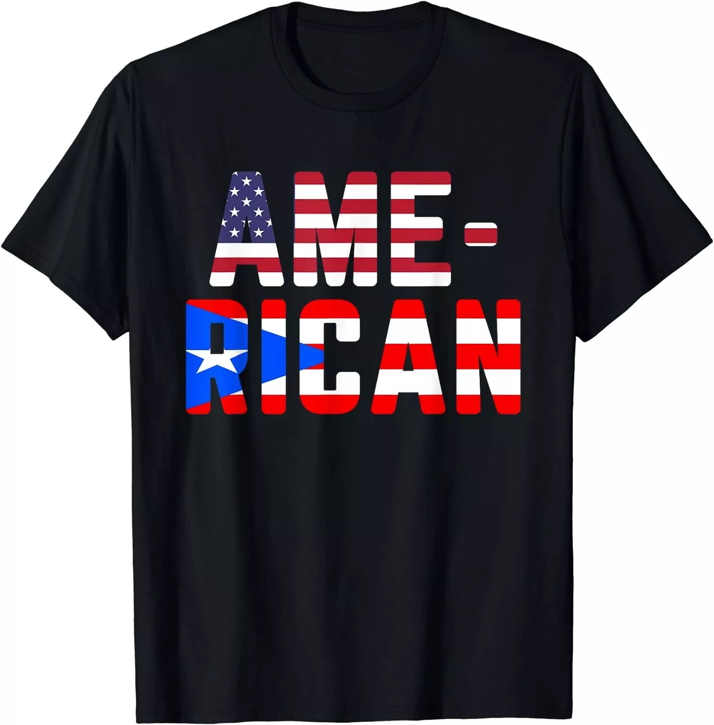 American Puerto Rican TShirt USA Puerto Rico Boricua Tee Size S5XL